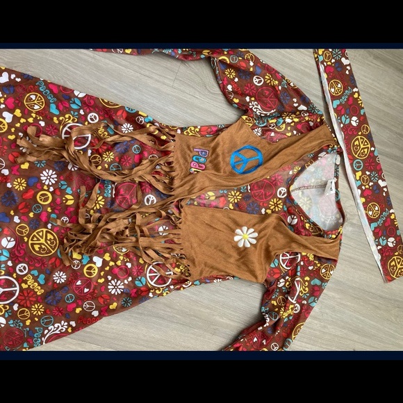 Hippie Halloween costume